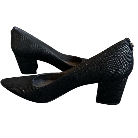 Stuart Weitzman Classic Flex pointy toe block heel size 9 - Picture 2 of 11